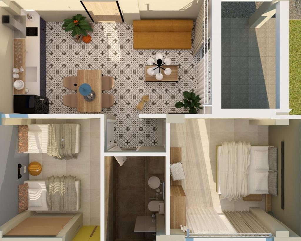 Kasta Family Apartments 尼基季 外观 照片