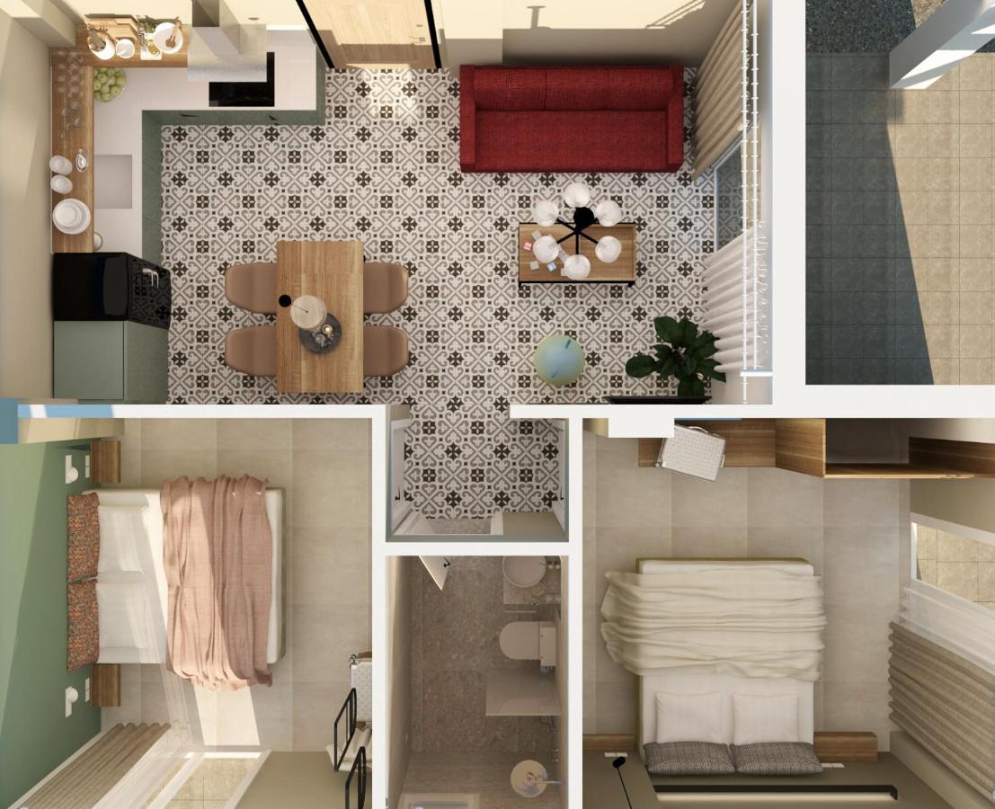 Kasta Family Apartments 尼基季 外观 照片